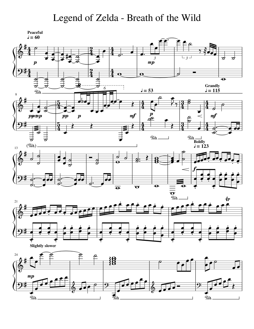 De alguna manera miembro gene Legend of Zelda - Breath of the Wild (Nintendo Switch Presentation) Sheet music for Piano (Solo) | Musescore.com De alguna manera miembro gene Legend of Zelda - Breath of the Wild (Nintendo Switch Presentation) Sheet music for Piano (Solo) | Musescore.com