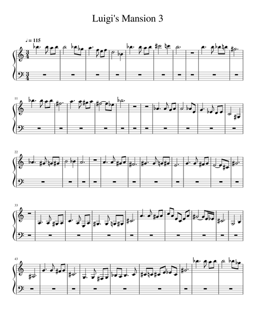 Luigi's Mansion 3 Theme