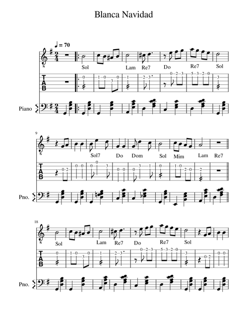 Blanca navidad – Villancicos