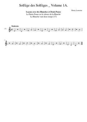 Free Solfège Des Solfèges by Adolphe Danhauser sheet music