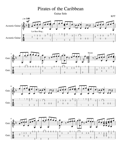Disney Guitar sheet music by apeterson0319 | Play, print, and