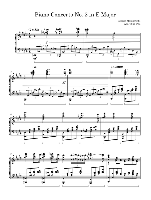 For piano sheet music by juliagp09 | Play, print, and download in