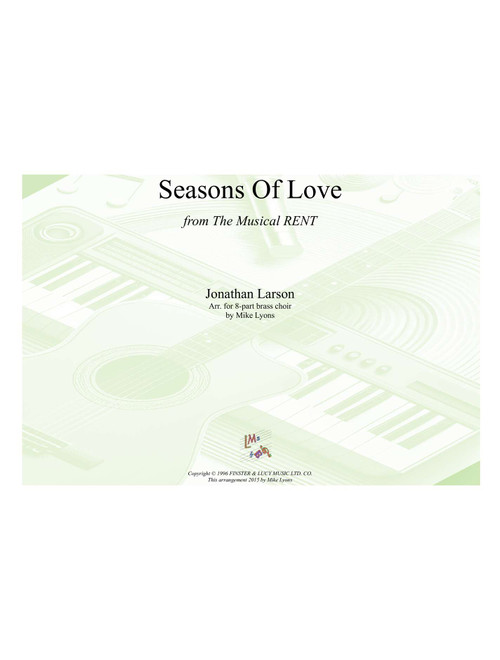 Seasons Of Love (Arr. Mike Lyons) - Cast Of Rent (Brass Ensemble)