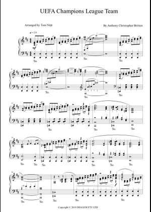 Play Official version of Uefa Champions League Team Sheet Music by ...