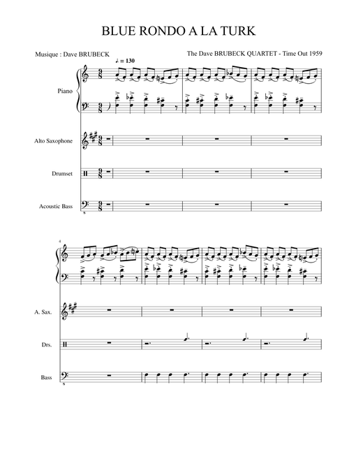 BLUE RONDO A LA TURK