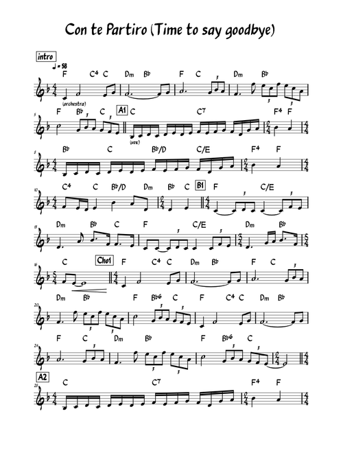Time to say goodbye con te partirò – Sarah Brightman Con te Partiro Time to say goodbye