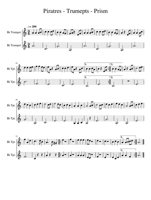 Piratres - Trumpets - Prism