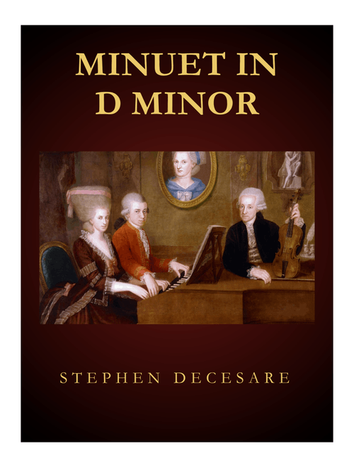 Minuet in D Minor (Arr. Stephen DeCesare) - Leopold Mozart (Instrumental Duet)