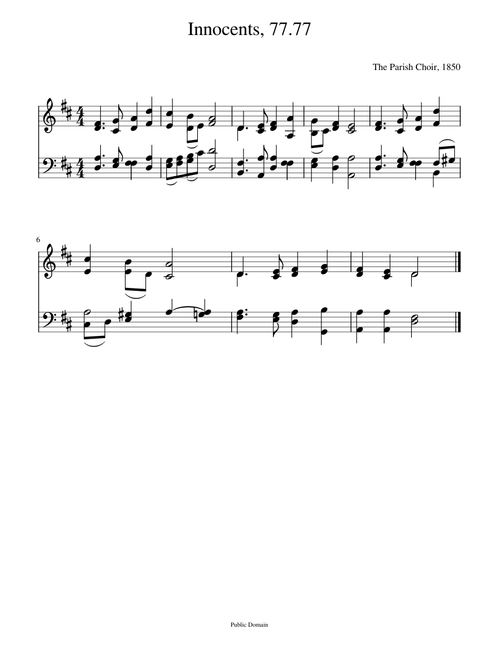 Morn of morns, and day of days - Charles Coffin