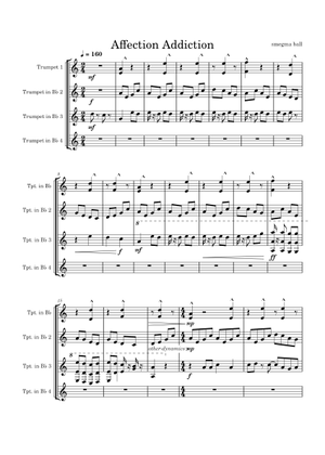 Affection Addiction – KAT Sheet Music for Piano (Solo) | MuseScore.com