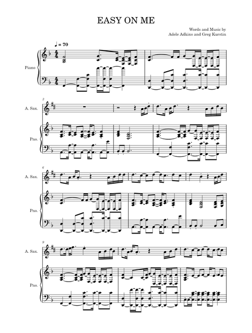 Easy On Me – Adele