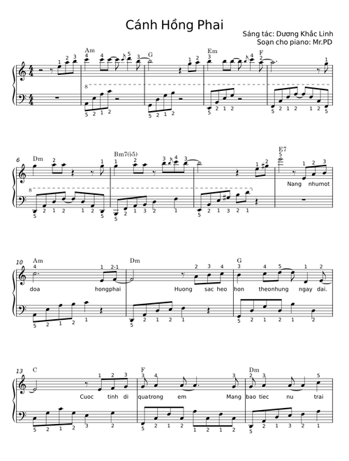 Cánh hồng phai - Dương Khắc Linh