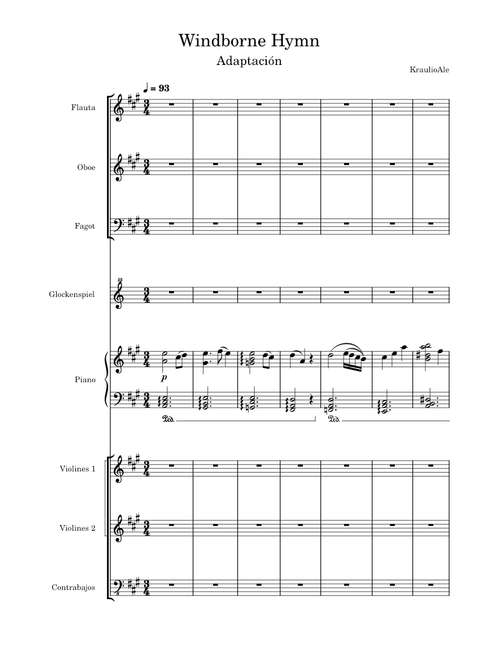 Windborne Hymn – Yu-Peng Chen Windborne Hymn ADAPTACIÓN