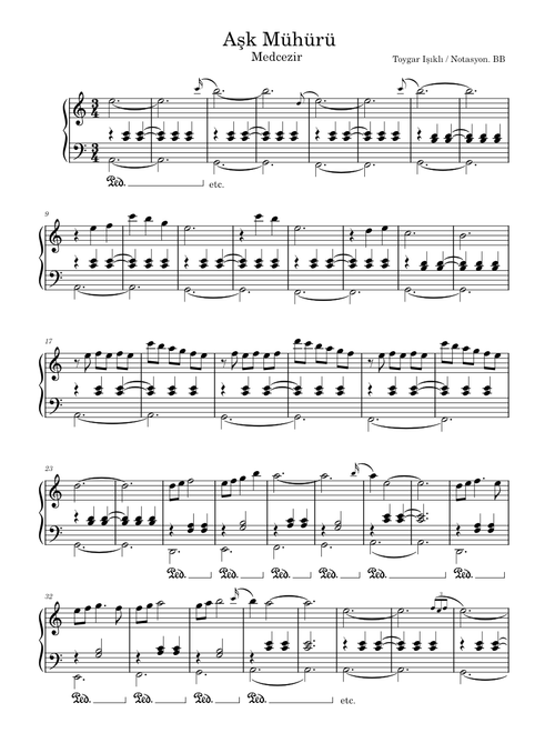 Aşk Mühürü – Toygar Işıklı