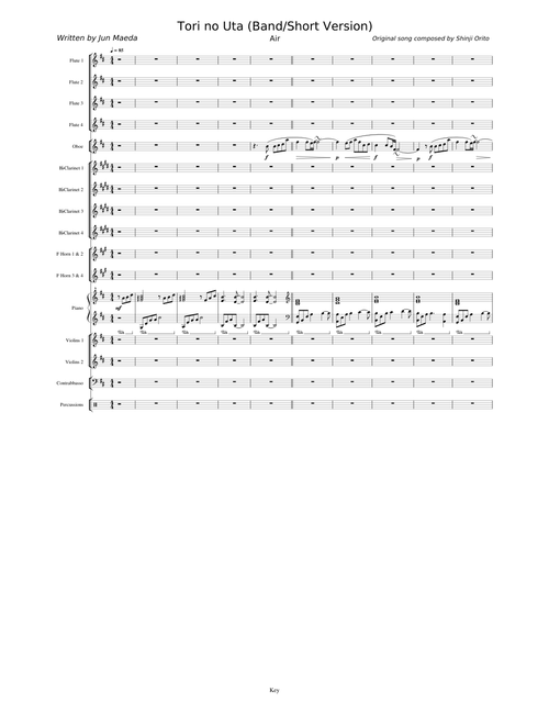 Tori no Uta (Band Version) - Air