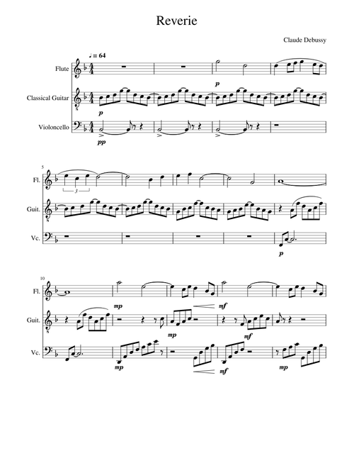 Debussy Reverie 