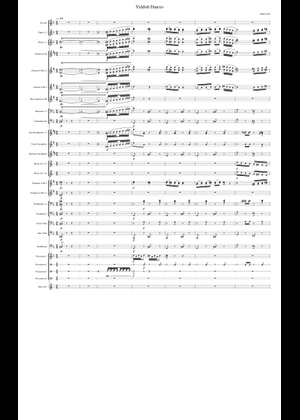 Yiddish Dances (Piano Duet) - Adam Gorb Sheet Music for Piano