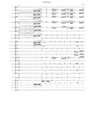 Yiddish Dances (Piano Duet) - Adam Gorb Sheet Music for Piano Yiddish Dances (Piano Duet) - Adam Gorb Sheet Music for Piano