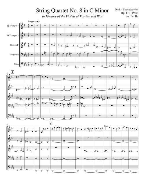 String Quartet No. 8 in C Minor