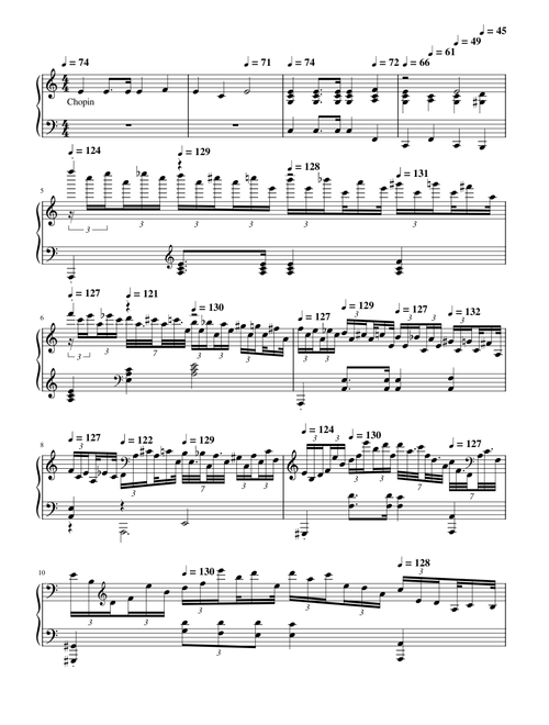 Etude op25 n11 ''Winter Wind'' – Frédéric Chopin