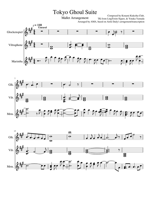 Tokyo Ghoul Suite