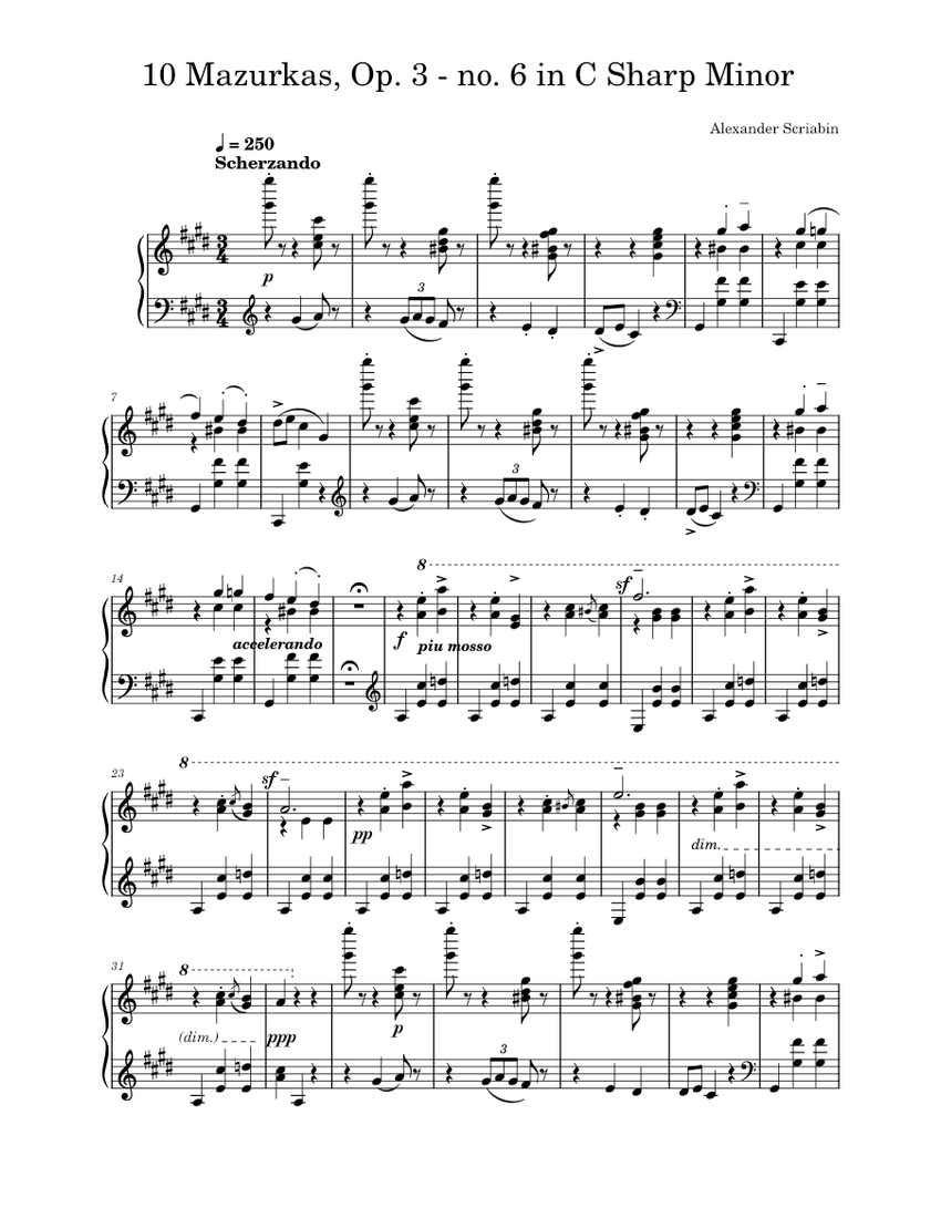 吹奏楽譜 TheCircusBee