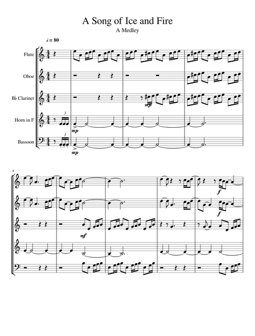 Game of Thrones Medley