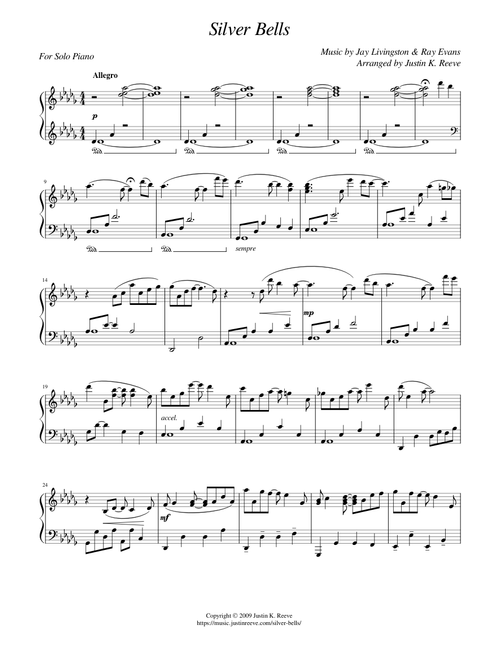 Silver Bells - Justin K. Reeve