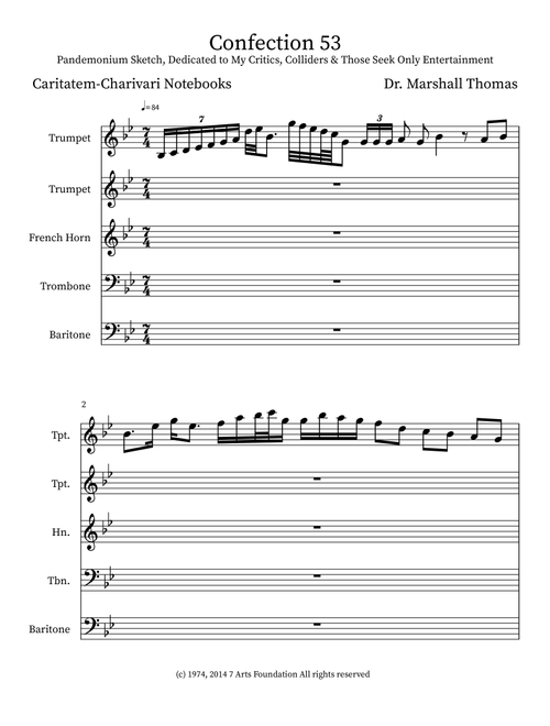 Confection 53 - Celebrity Chamber Players (Small Ensemble)