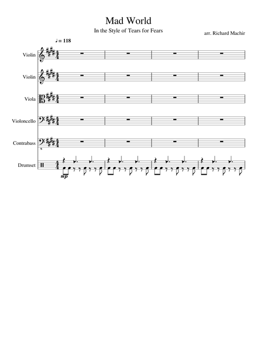 Mad World by Tears for Fears