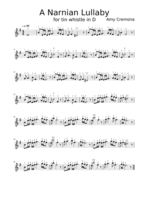 A Narnian Lullaby