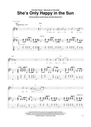 Ben harper another lonely day chords shop