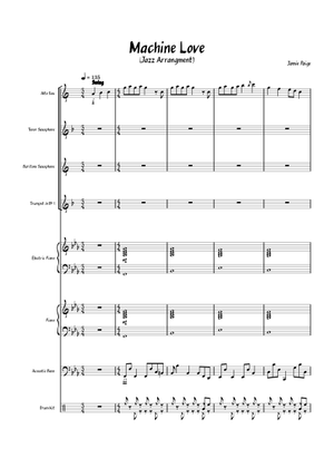 Machine Love – Jamie Paige Sheet Music for Piano (Solo) | MuseScore.com