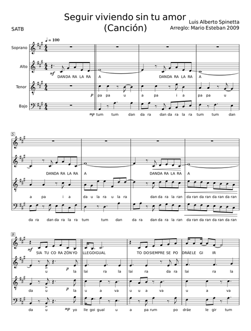 Seguir viviendo sin tu amor - Luis Alberto Spinetta