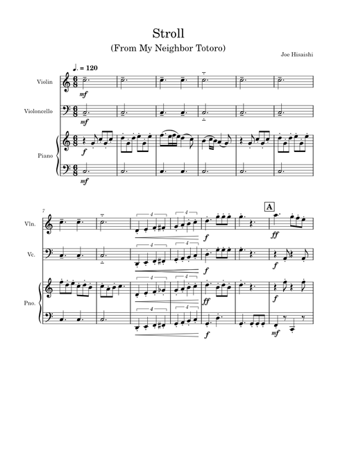 Stroll – Joe Hisaishi