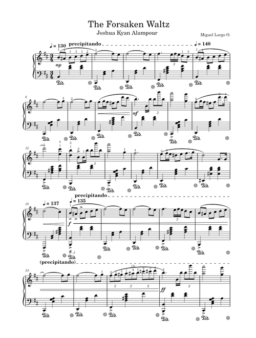 The Forsaken Waltz – Joshua Kyan Aalampour