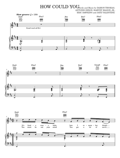 How Could You - Mario@Miao-mario (Piano-Vocal-Guitar)