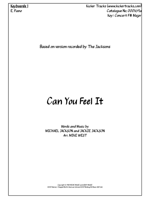 Can You Feel It (Arr. Michael Storeton-West) - The Jackson 5 (Piano Solo)