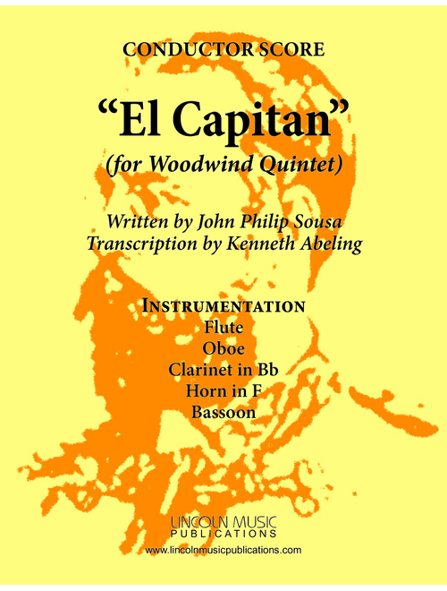 March - El Capitan (for Woodwind Quintet) (Arr. Kenneth Abeling) - John Philip Sousa (Woodwind Ensemble)