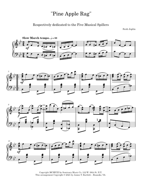 Pine Apple Rag