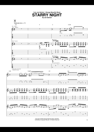 Play Official version of Not of this earth Sheet Music by Joe