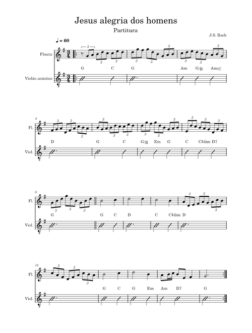 Jesus alegria dos homens  – Johann Sebastian Bach Jesus Alegria dos homens 1  – Johann Sebastian Bach Jesus alegria dos homens