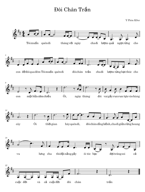 Đôi Chân Trần – HenrySD