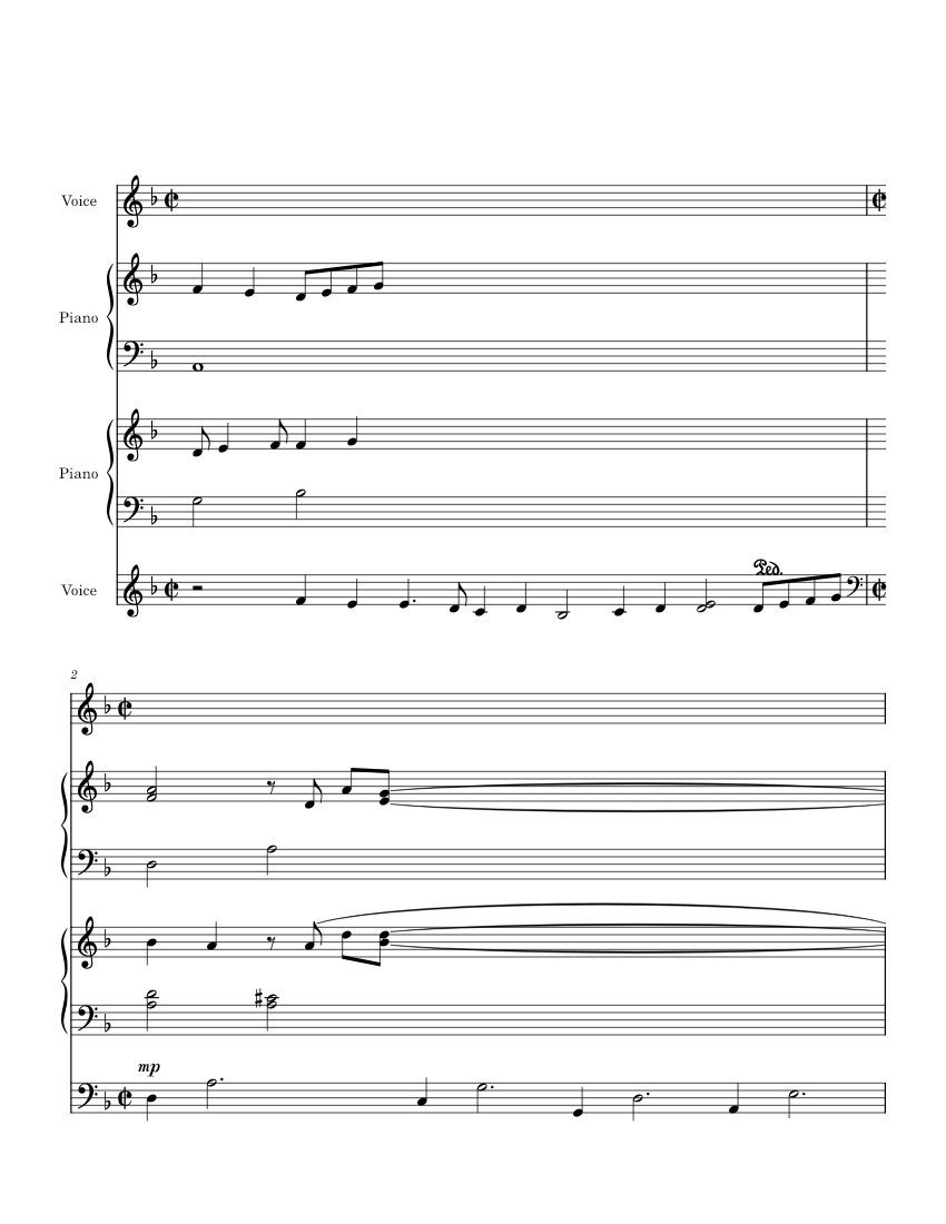 Pvg Score 8c1c86f1d80c86f063637f48015556db06d068d0 10 Sheet music for Piano ...