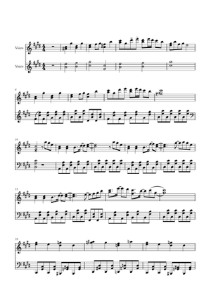 幻想症候群 - 幽閉サテライト Sheet Music for Piano (Solo) easy