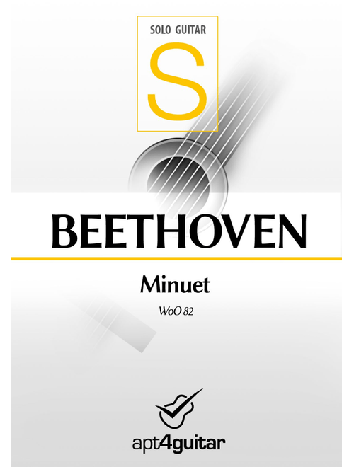 Minuet WoO 82 (Arr. Roberto García) - Ludwig van Beethoven (Solo Guitar)