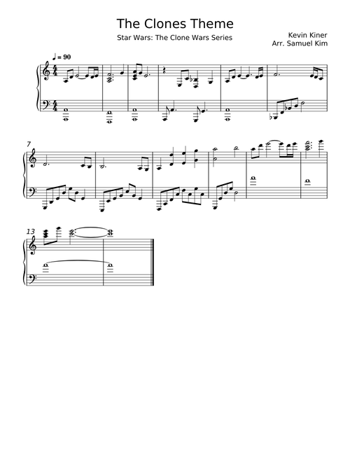 The Clones Theme – Kevin Kiner