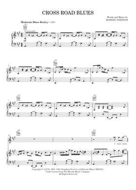 Free Cross Road Blues (Crossroads) by Eric Clapton & George