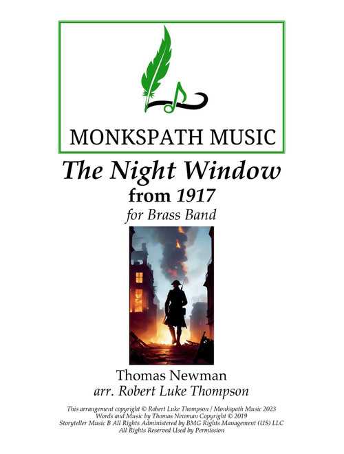 The Night Window (Arr. Robert Luke Thompson) - Thomas Newman (Brass Band)