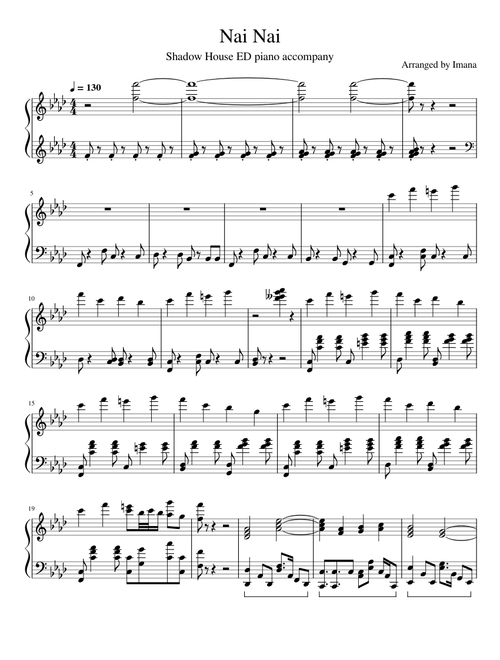Nai Nai (piano instrumental)